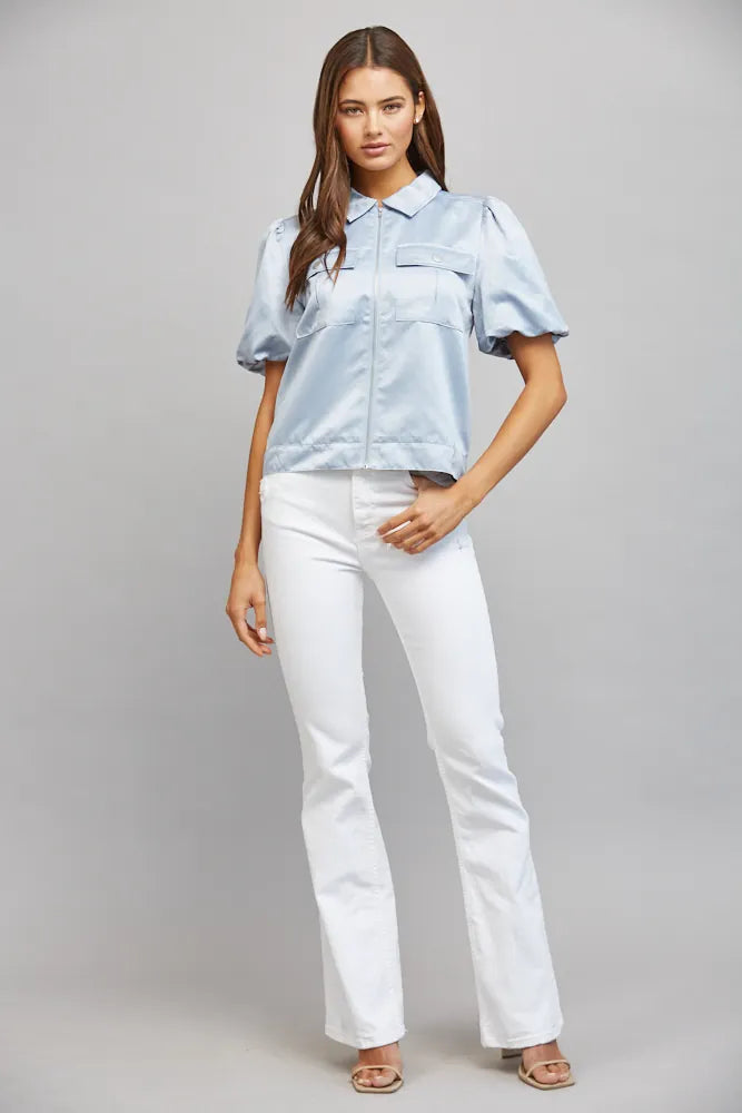 Fate Top Nadia Satin Top