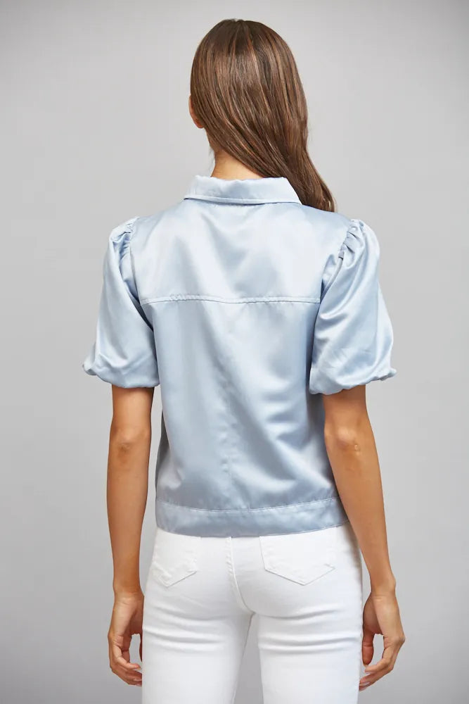 Fate Top Nadia Satin Top