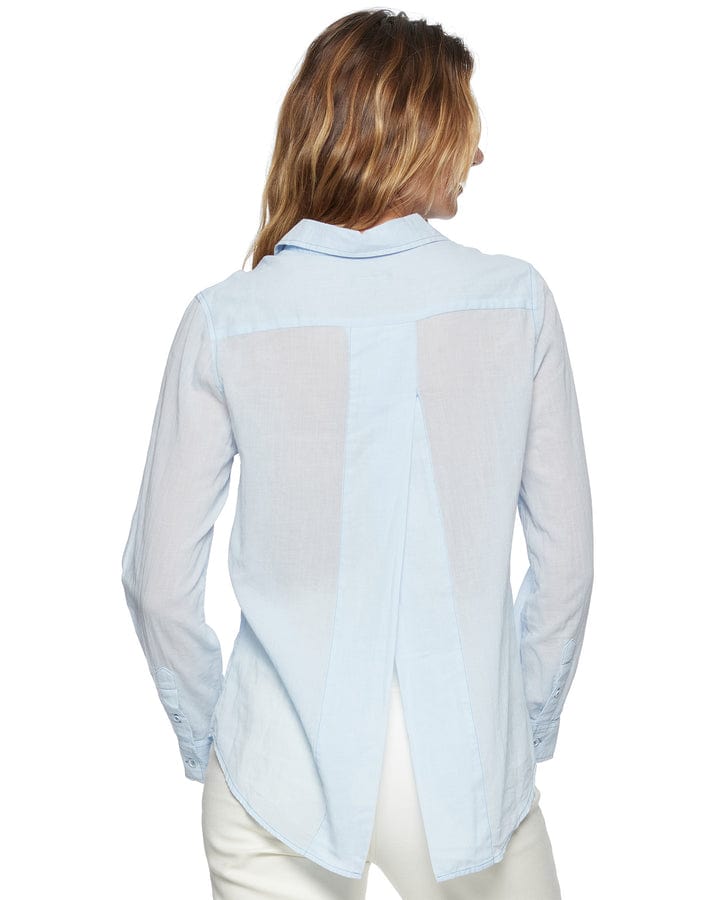 Flag & Anthem Top Light Blue / S Marne Split-Back Shirt