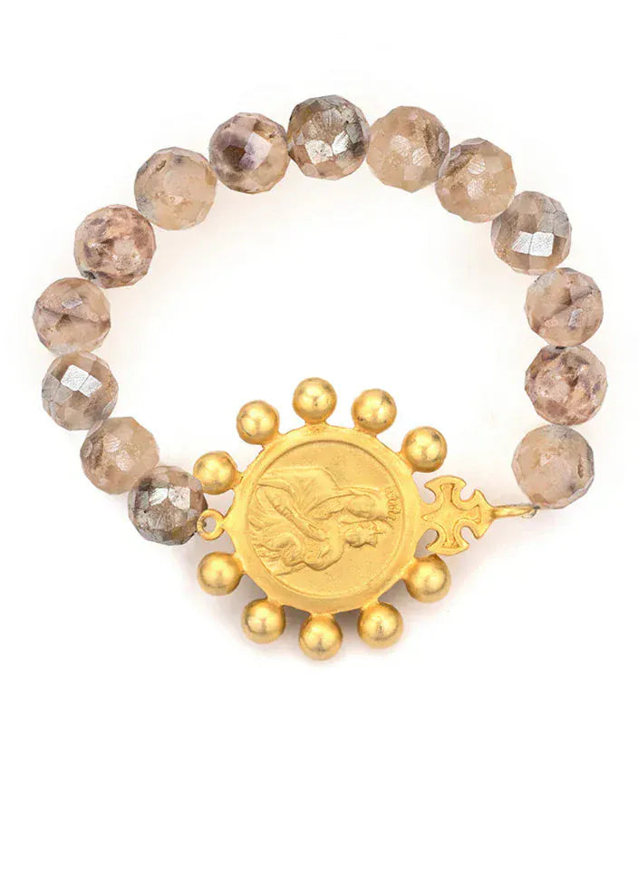 French Kande Bracelet Mary Pendant Bracelet