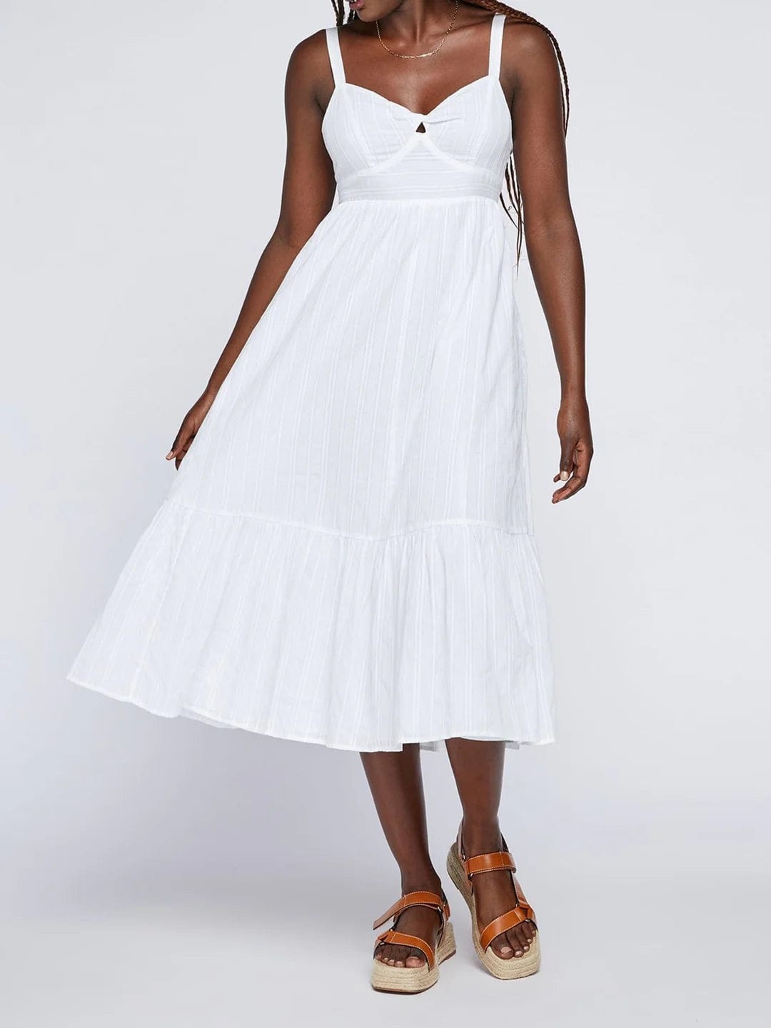 Gentle Fawn Dress White / XS Shae Dress