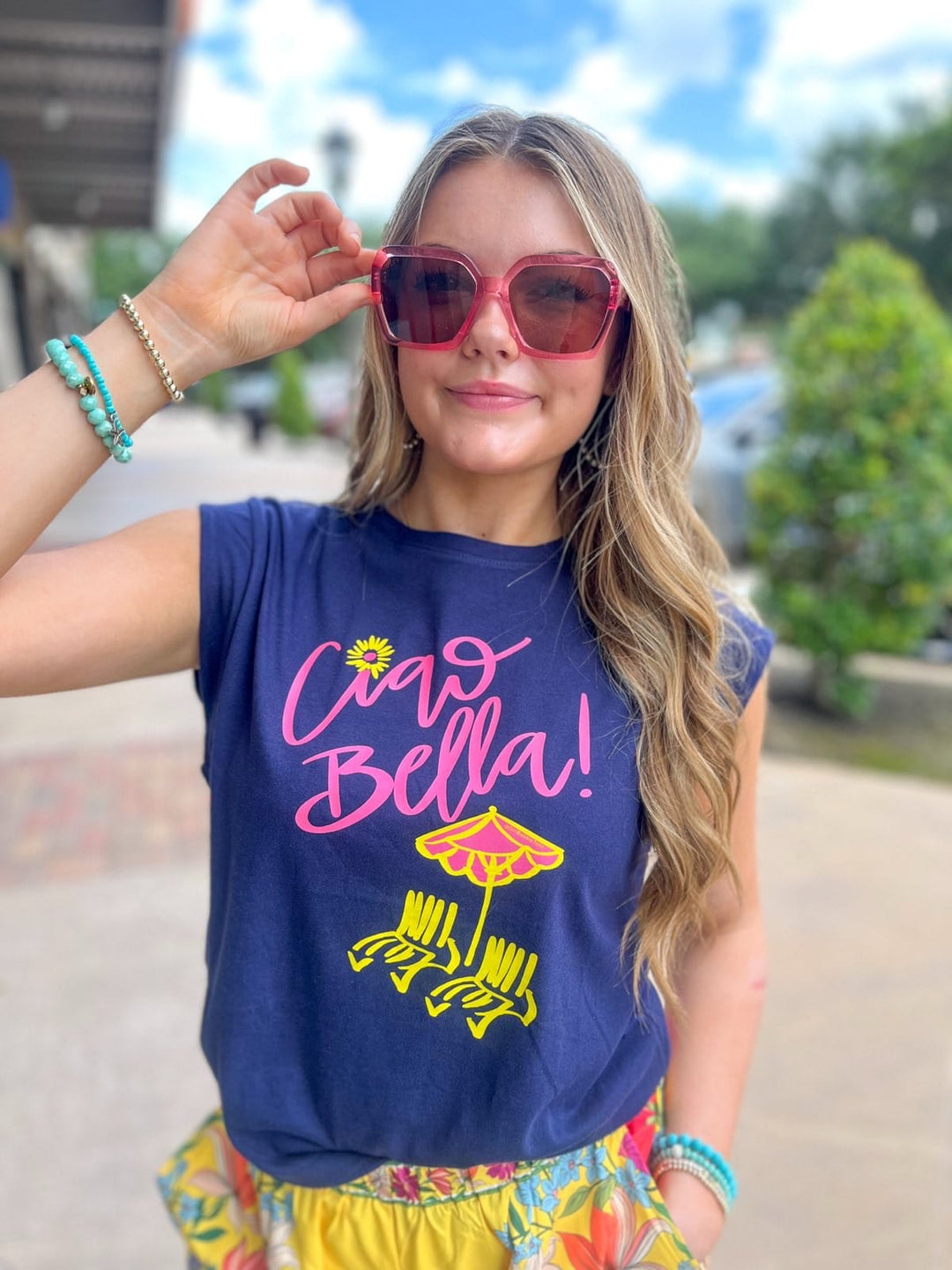 Girl Babble Tees Graphic Tee Ciao Bella Tee