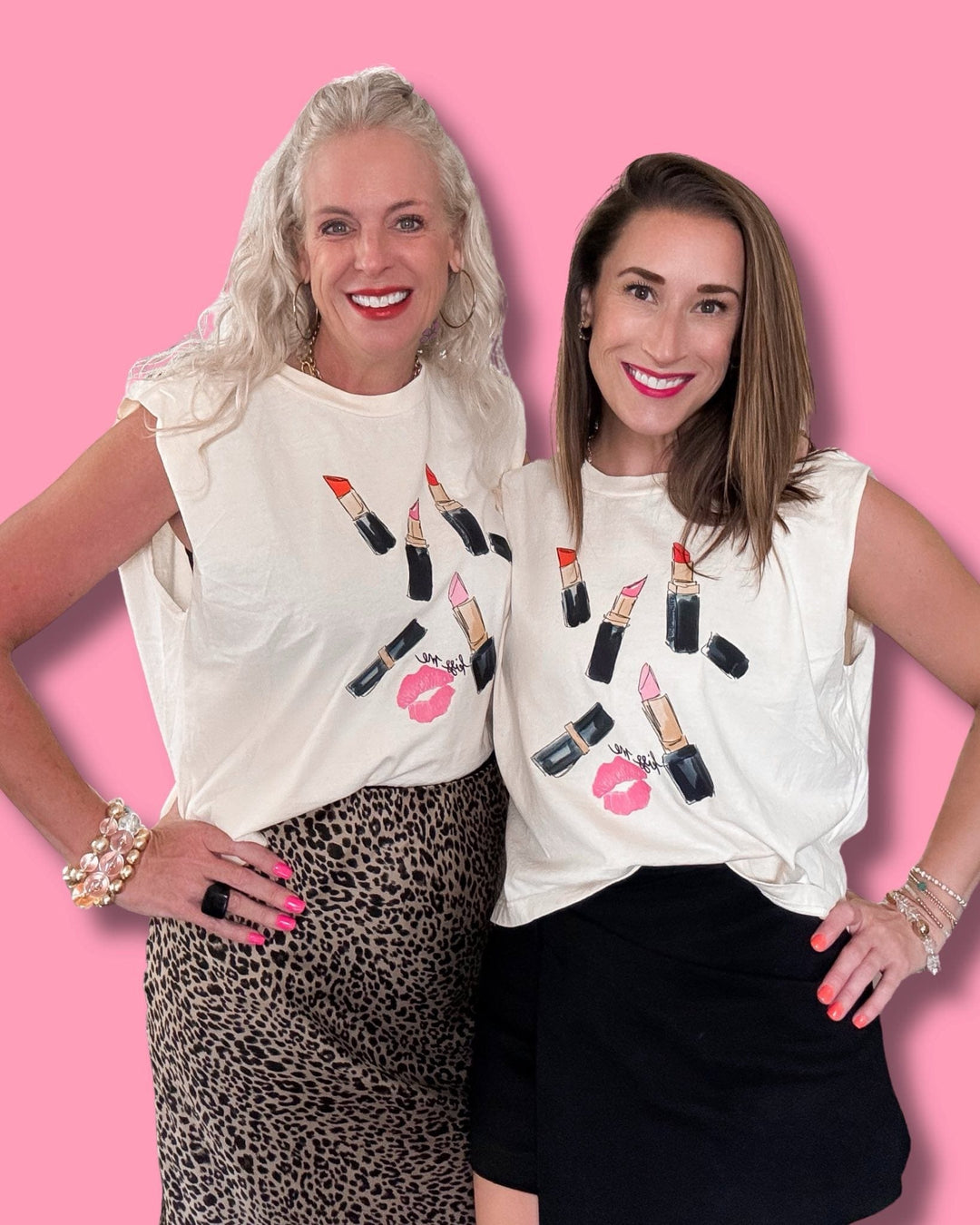 Girl Babble Tees Graphic Tee Kiss Me Tee