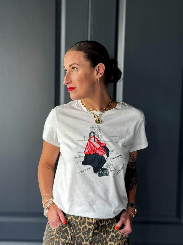 Girl Babble Tees Graphic Tee She's A Dreamer Tee