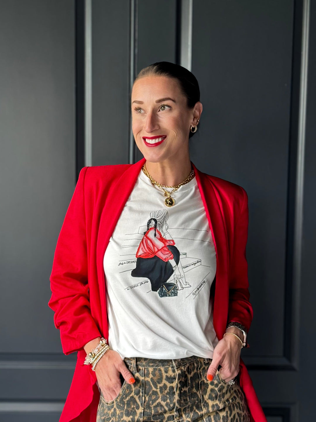 Girl Babble Tees Graphic Tee She's A Dreamer Tee