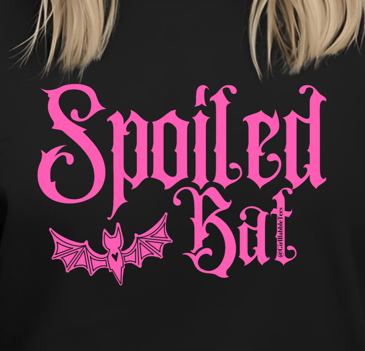 Girl Babble Tees Graphic Tee Spoiled Bat Tee