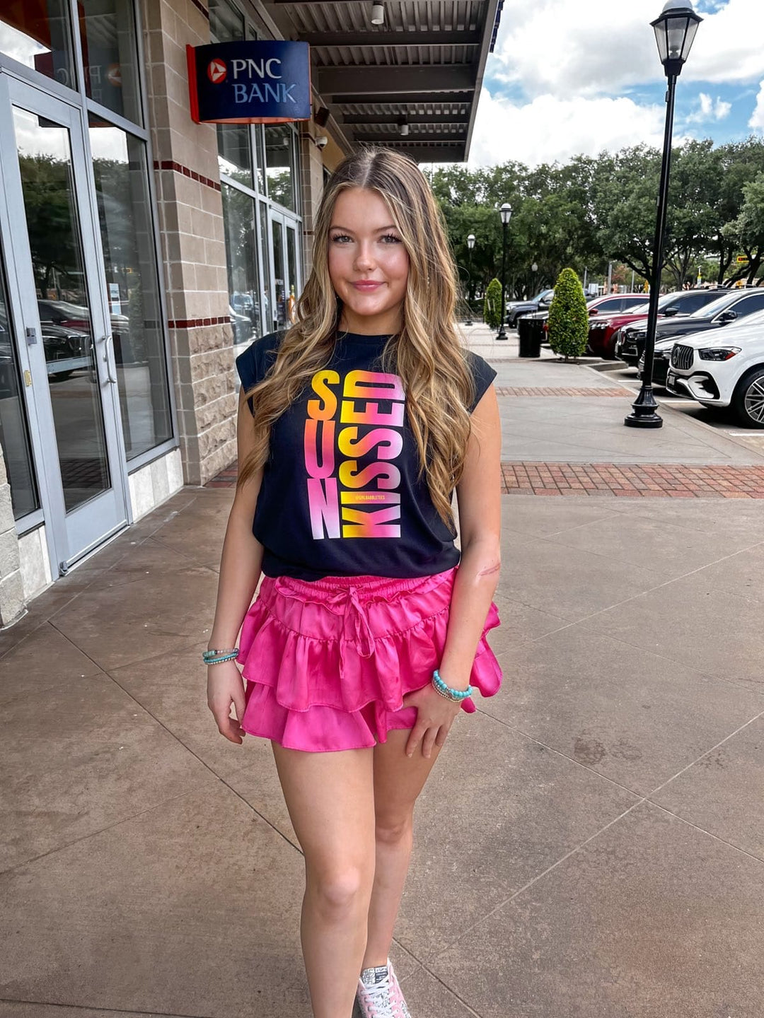 Girl Babble Tees Graphic Tee Sun Kissed Tee