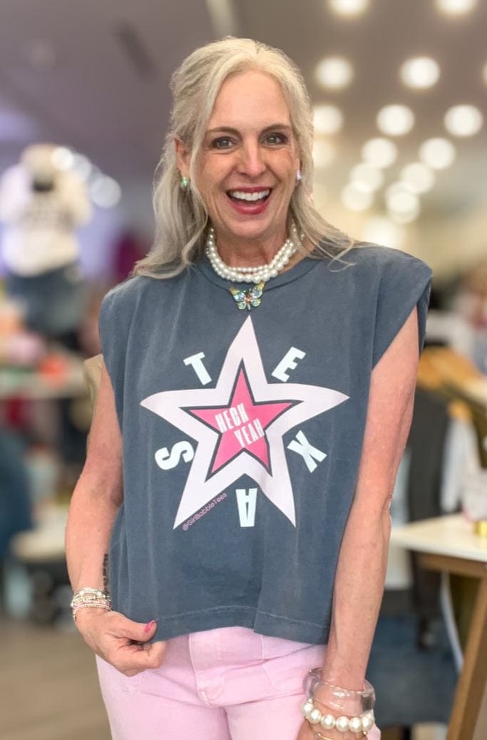 Girl Babble Tees Graphic Tee Texas Heck Yeah Tee