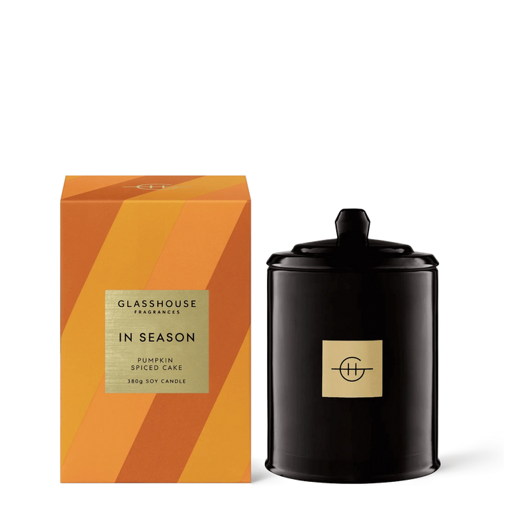 Glasshouse Fragrances Candles Pumpkin Spiced Cake Boxed Candle