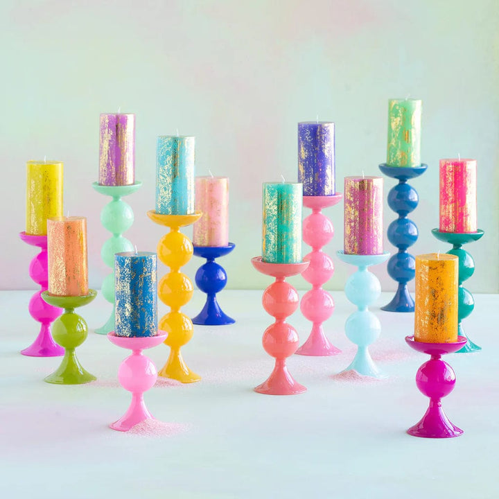 GlitterVille Studios Candles Sugar Plum Pillar Candle Holder