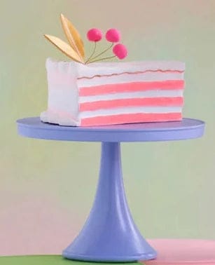 GlitterVille Studios Decor Huckleberry Blue / Large Rainbow Cake Plates