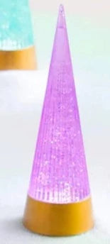 GlitterVille Studios Decor Swirling Glitter Cone Tree
