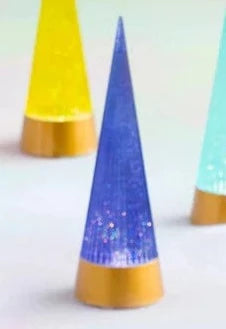 GlitterVille Studios Decor Swirling Glitter Cone Tree