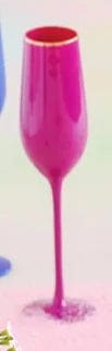 GlitterVille Studios Drinkware Plum Sugar Plum Champagne Flute
