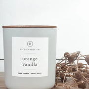 Hico Candle Co. Candles Orange Vanilla Hico Hand Poured Candle