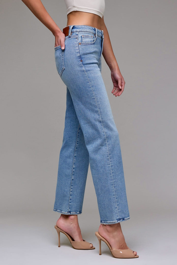 Hidden Jeans Denim Ella Stretch Mid Rise Classic Straight - HD1707WS-VT
