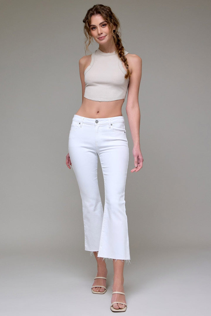 Hidden Jeans Denim Happi Mid Rise Cropped Flare - HD3242C