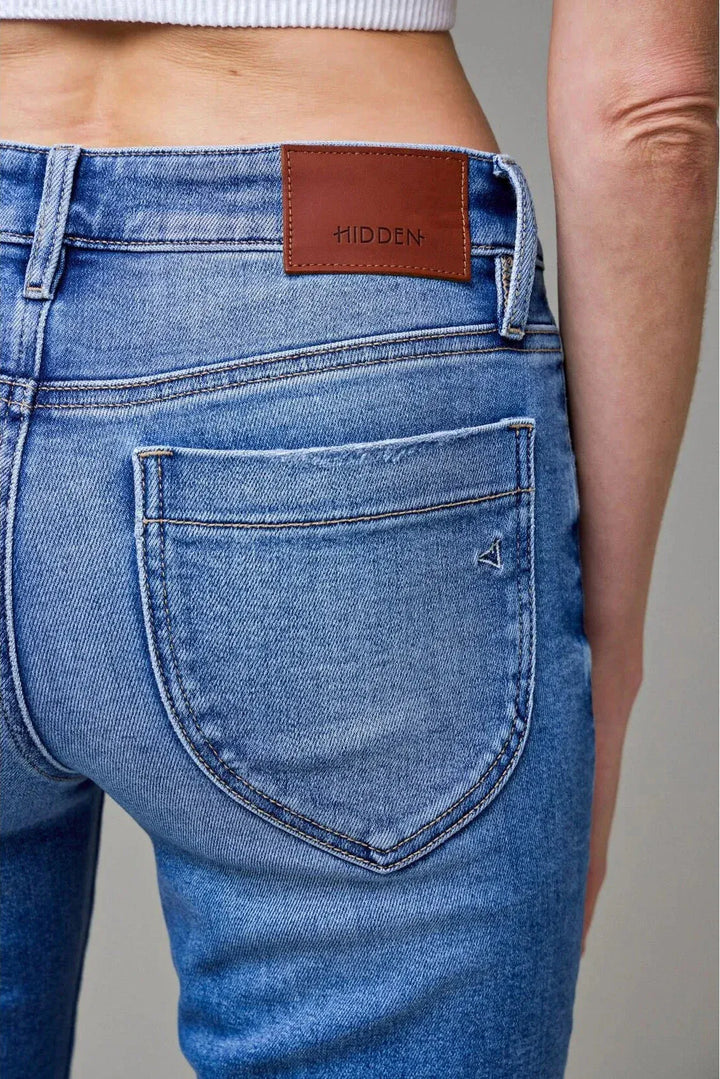 Hidden Jeans Denim Hidden Medium Wash Flare Jeans