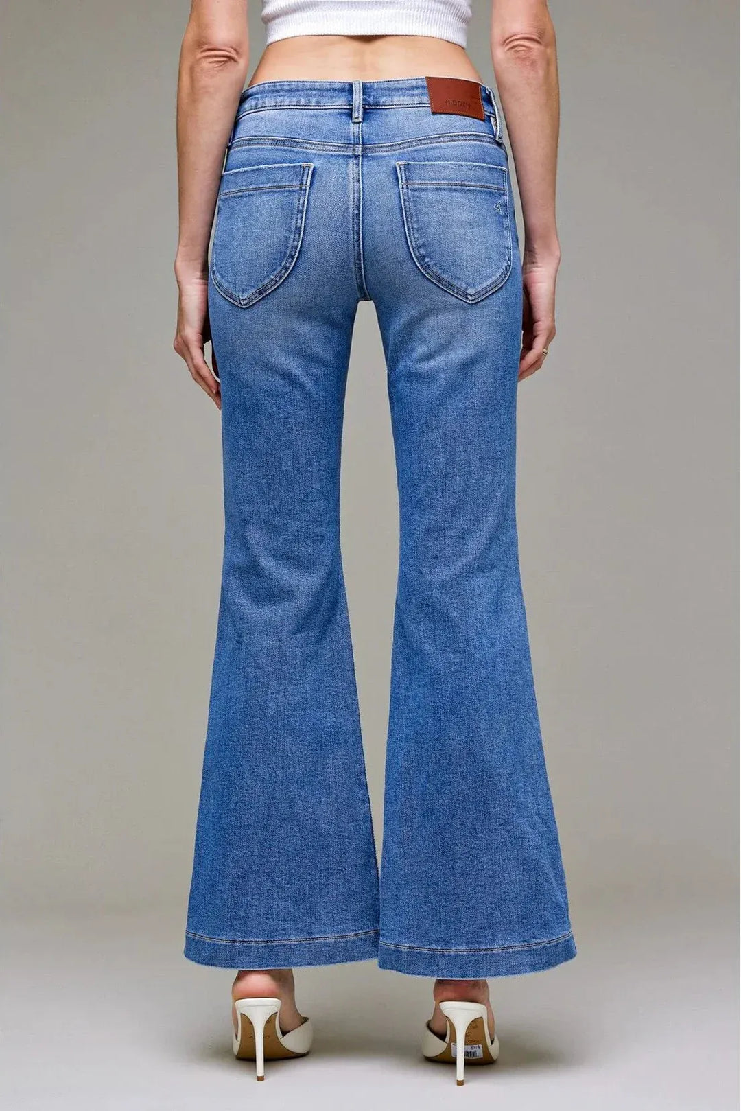 Hidden Jeans Denim Hidden Medium Wash Flare Jeans