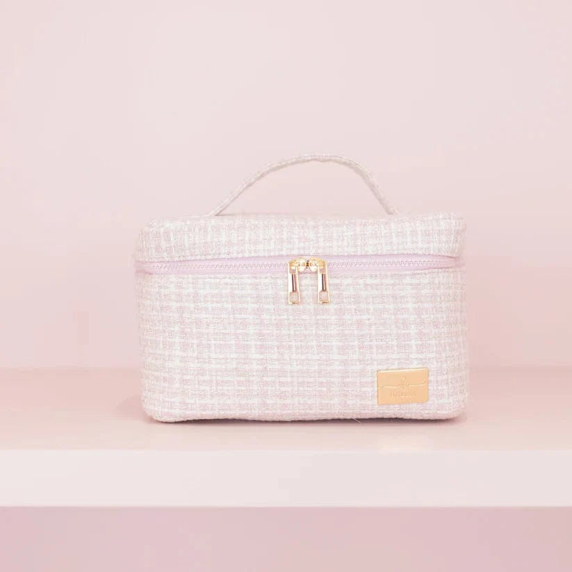 Hollis Tweed Train Case