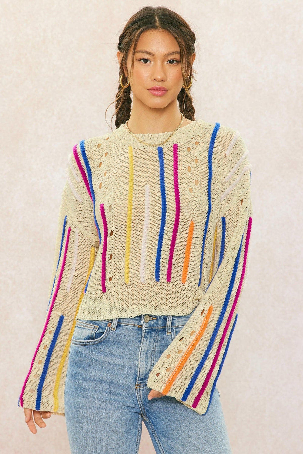 ILLA ILLA Sweater Estella Stripe Sweater