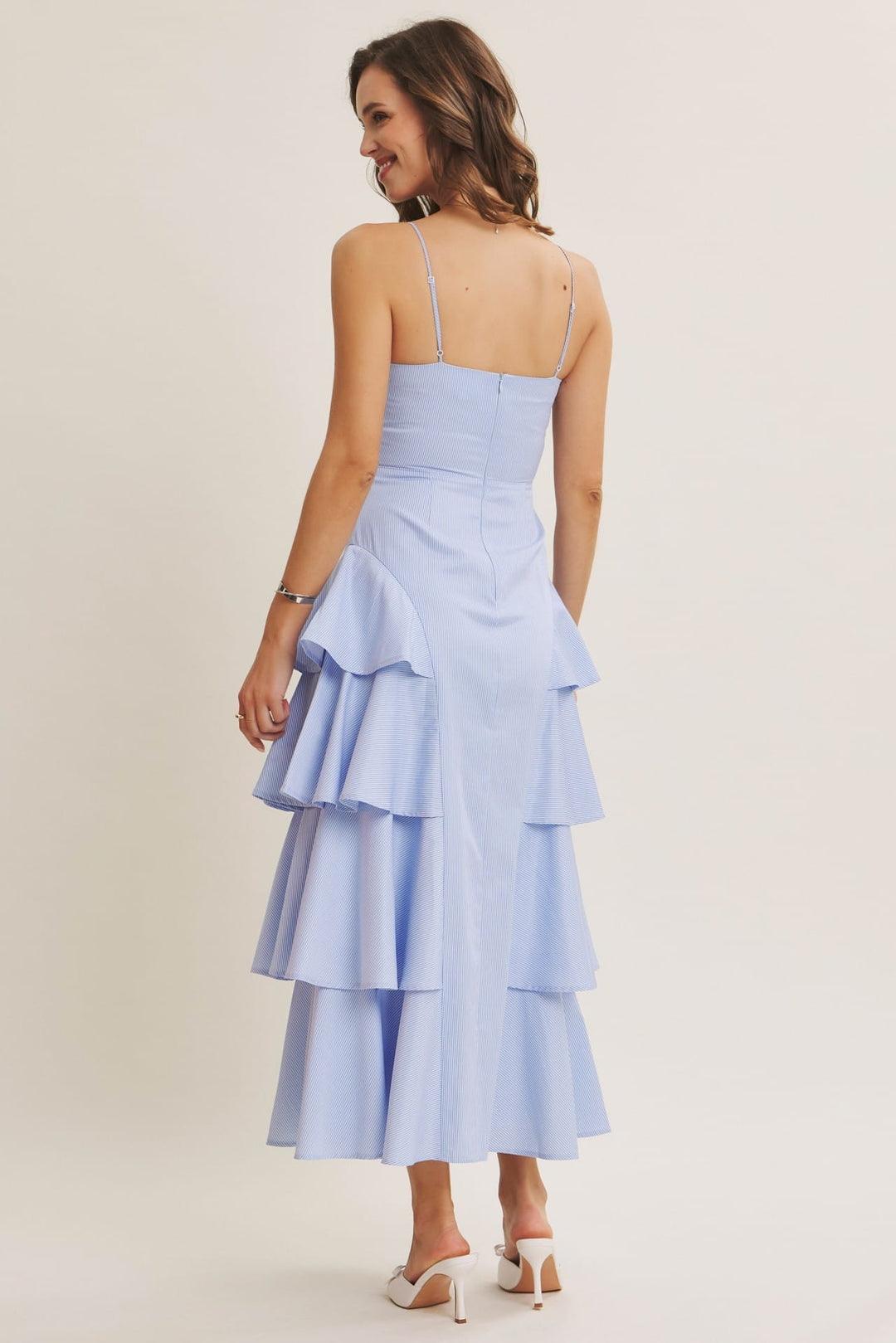 Clean Lines Meet Playful Side Maxi Dress Teal Poppy Clean Lines Meet Playful Side Maxi Dress Teal Poppy