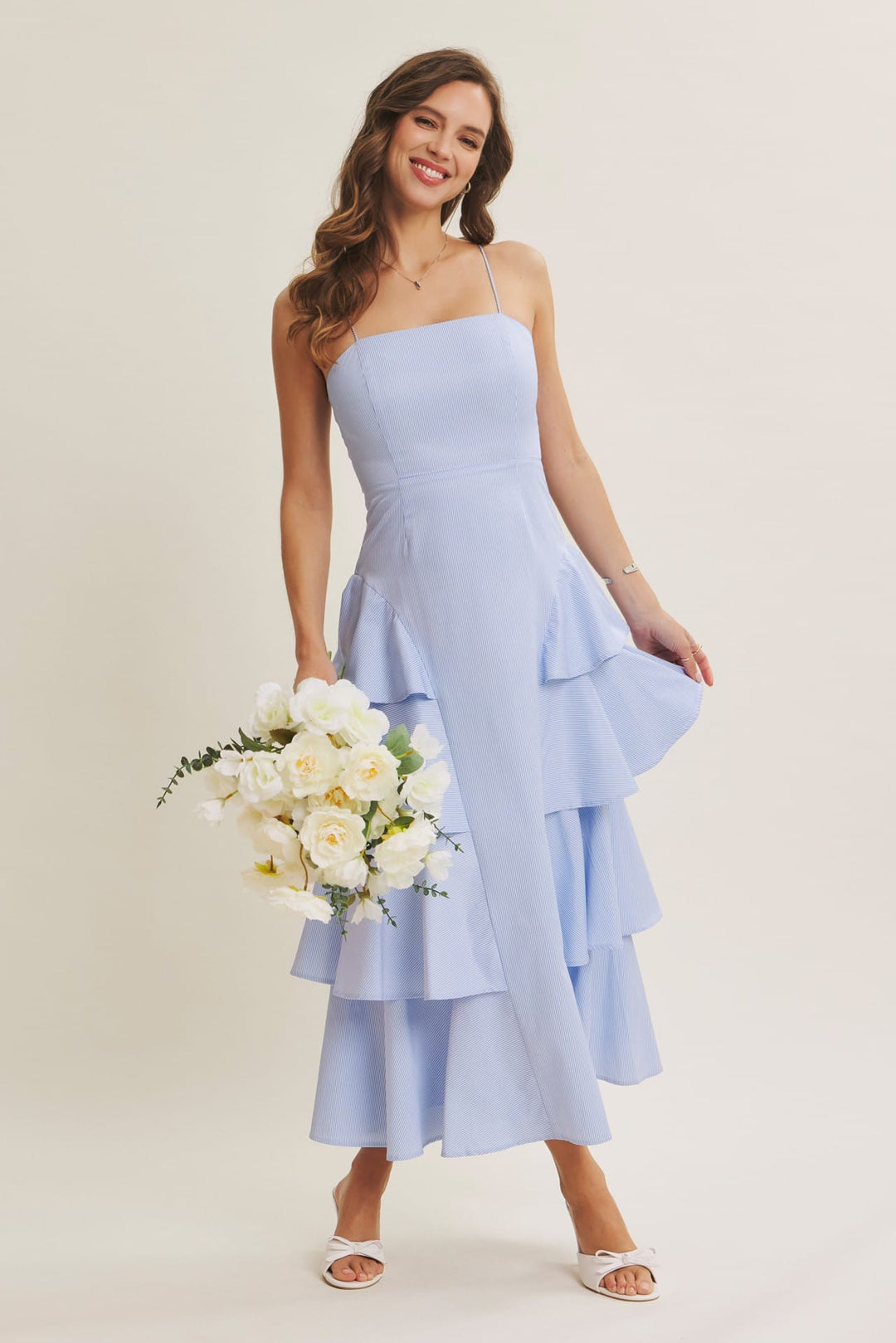 Clean Lines Meet Playful Side Maxi Dress Teal Poppy Clean Lines Meet Playful Side Maxi Dress Teal Poppy
