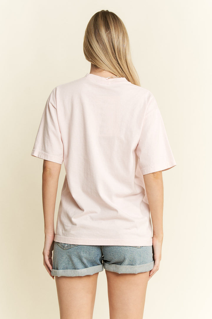Jade by Jane Easy Tiger Graphic Top, a stylish graphic tee featuring a tiger design, casual fit, and vibrant print.