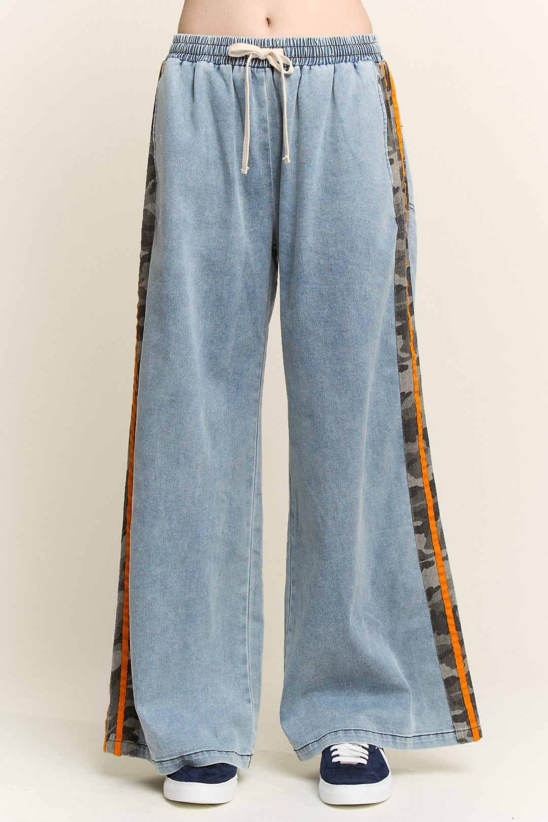 Jade by Jane Pants Lacey Camo Stripe Pants