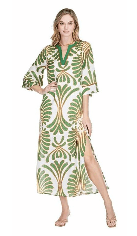 Jade Dress Green Palm / XS Alyssa Maxi Dress