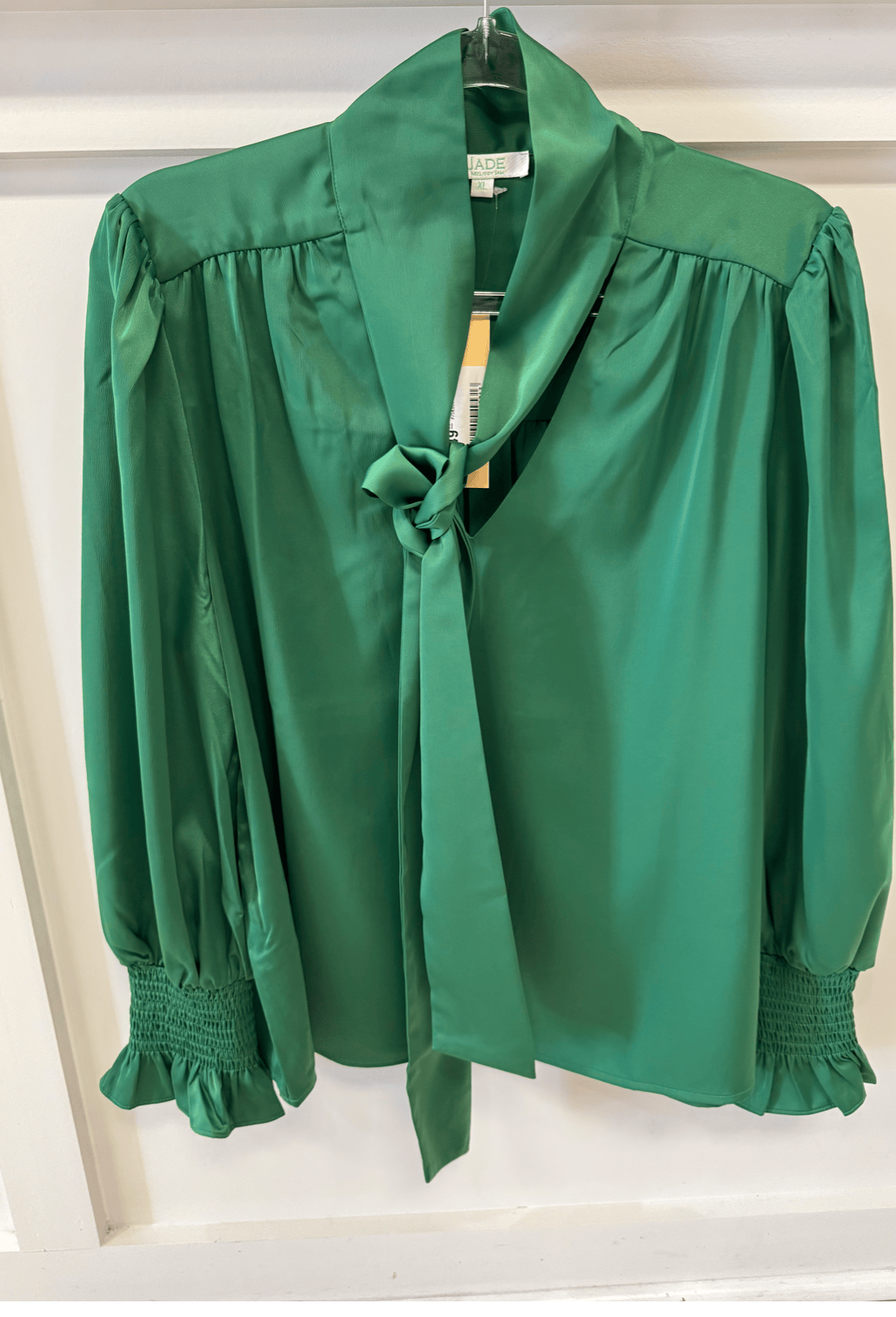Jade Top Leah Tie Front Top
