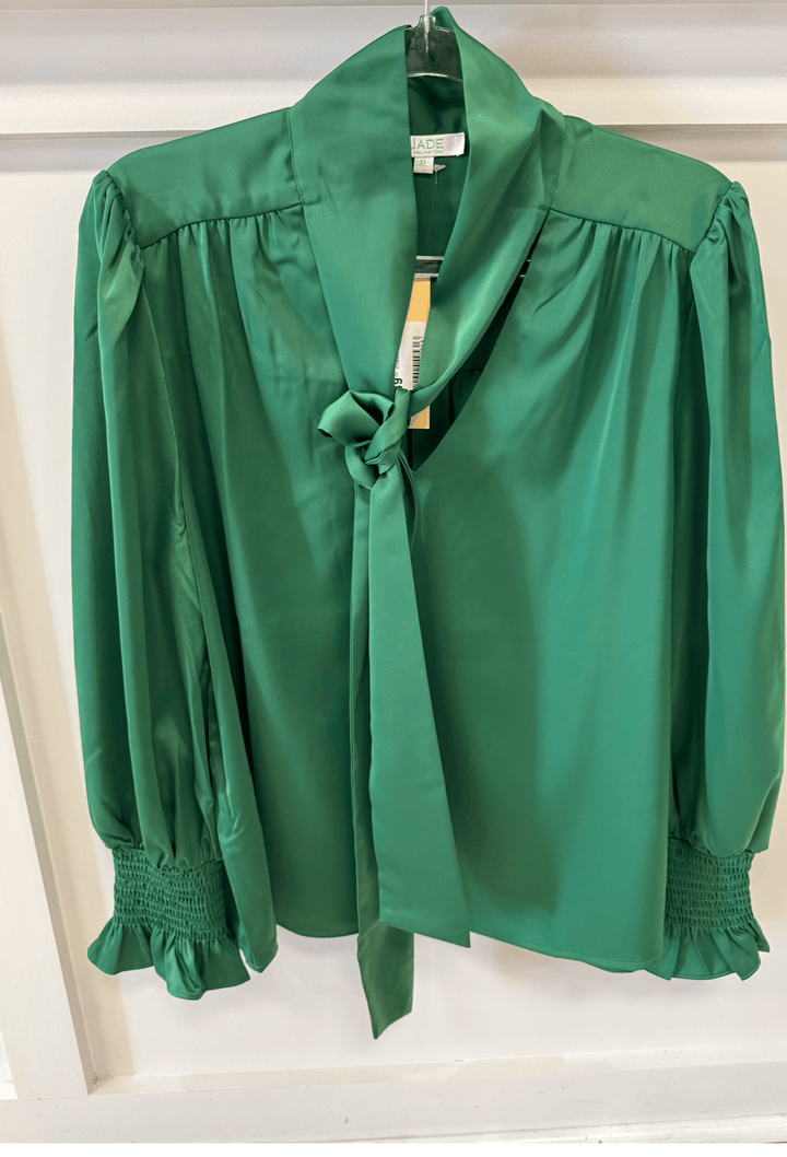 Jade Top Leah Tie Front Top