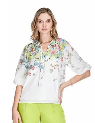 Jade Top Lush Jewels / XS Lorelei Flower Top