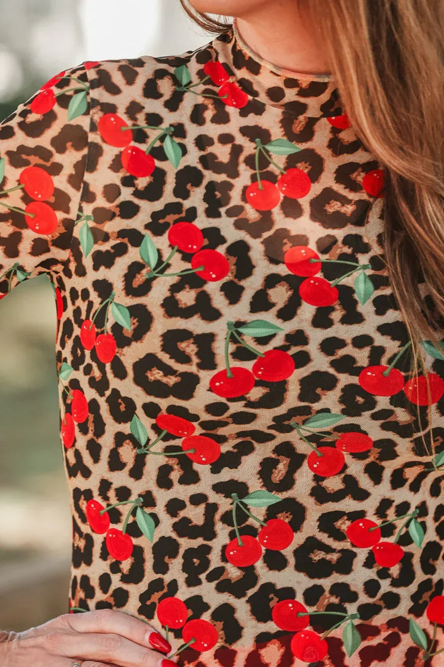 Jess Lea Top Kora Short Sleeve Mesh Top