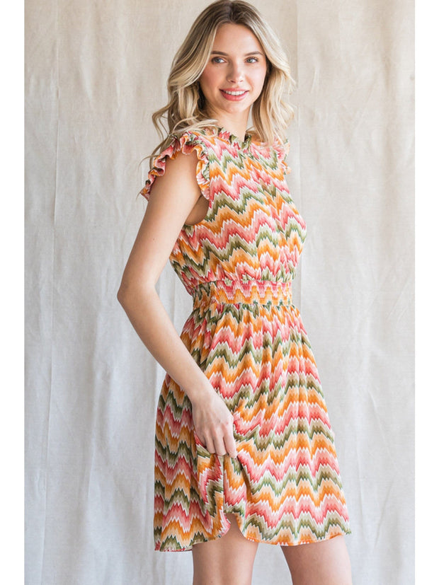 Jodifl Dress Hayleigh Geometric Dress