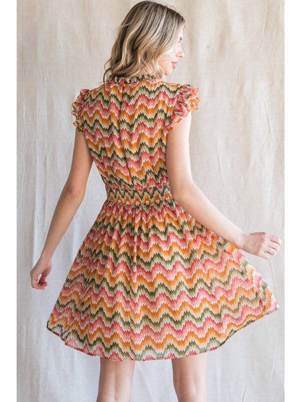 Jodifl Dress Hayleigh Geometric Dress