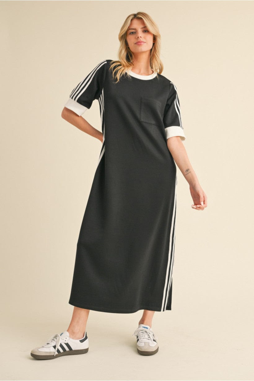 Jodifl Dress Janie Stripe Accent Dress