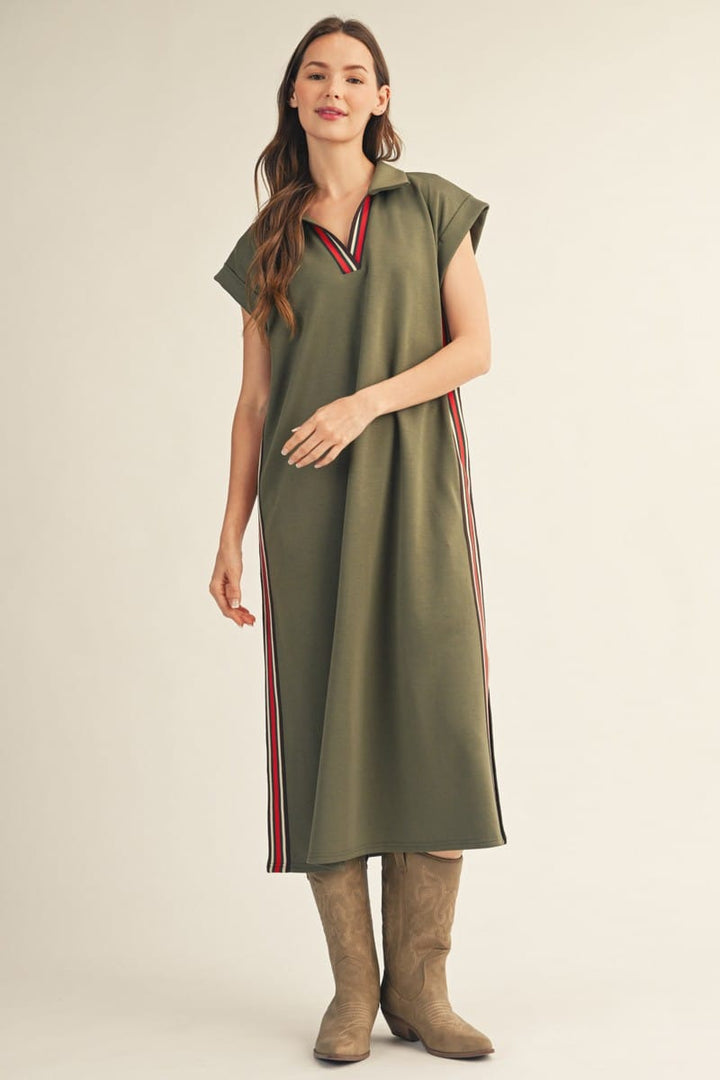 Jodifl Midi Dress Zoey Color Band Midi Dress