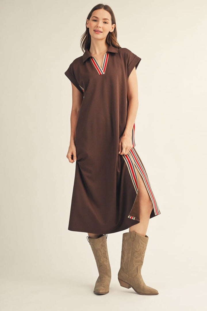 Jodifl Midi Dress Zoey Color Band Midi Dress
