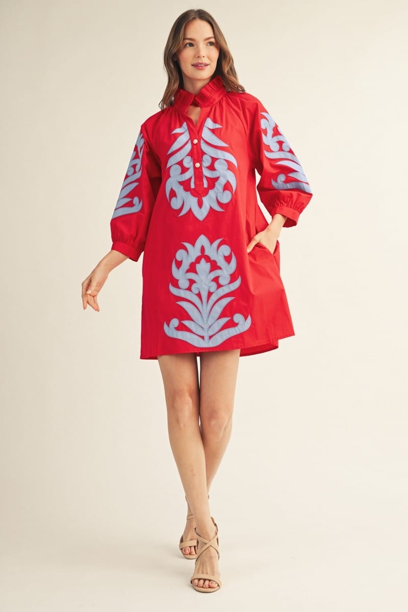 Jodifl Mini Dress Jocelyn Floral Shift Dress
