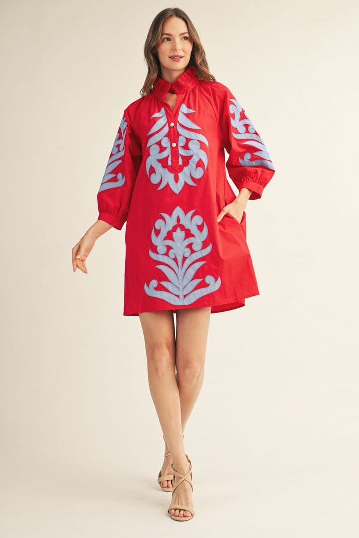 Jodifl Mini Dress Jocelyn Floral Shift Dress