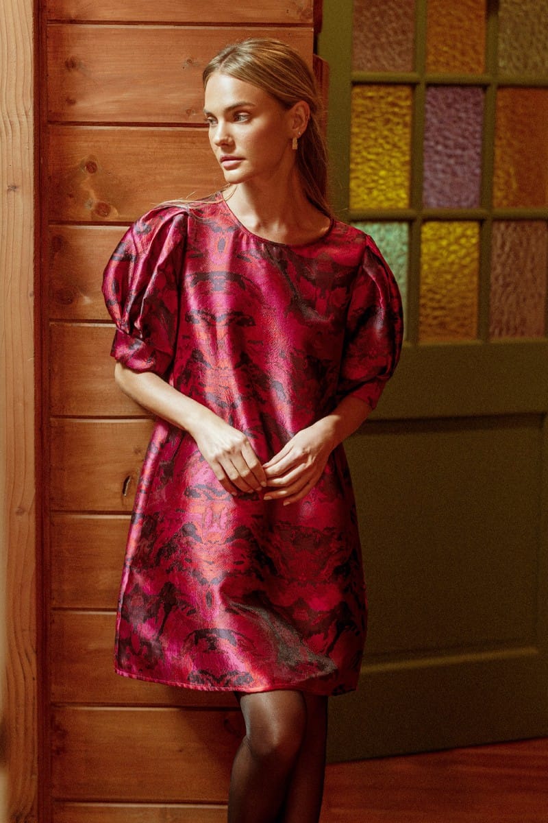 Jodifl Mini Dress Parker Jacquard Dress