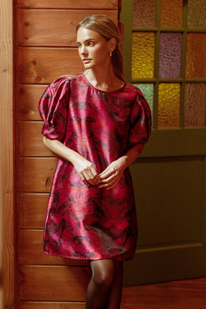 Jodifl Mini Dress Parker Jacquard Dress