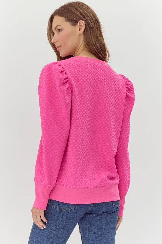 Jodifl Sweatshirt Mira Puff Shoulder Sweatshirt