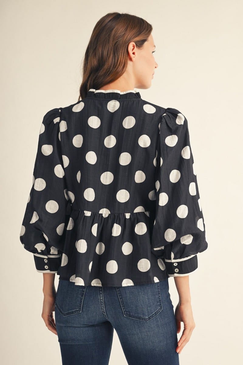 Jodifl Top Ayla Polka Dot Top