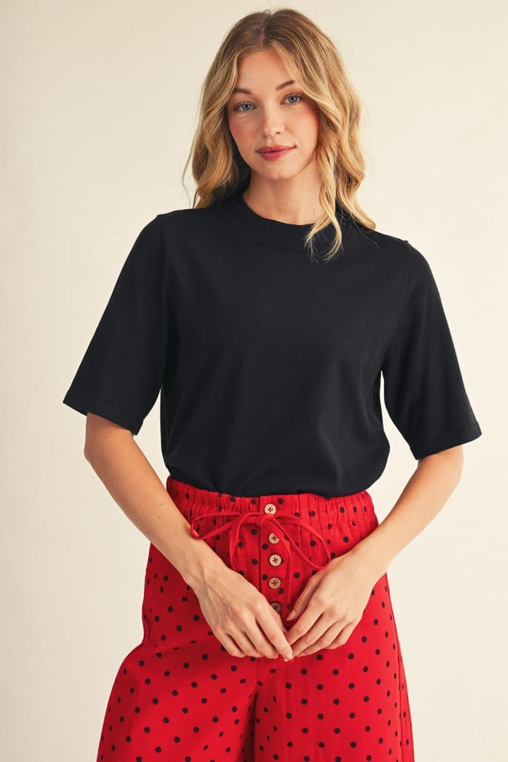 Jodifl Top Black / S Elsie Comfy Sweater Top