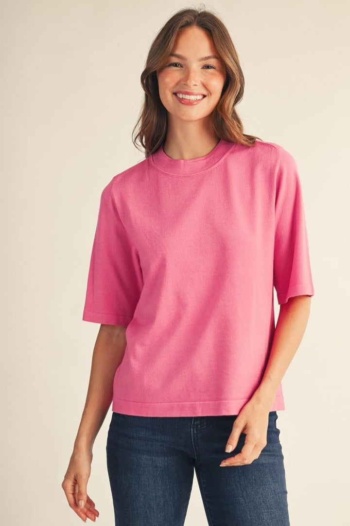 Jodifl Top Bubblegum / S Elsie Comfy Sweater Top