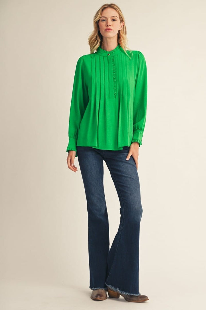 Jodifl Top Esther Pleat Top