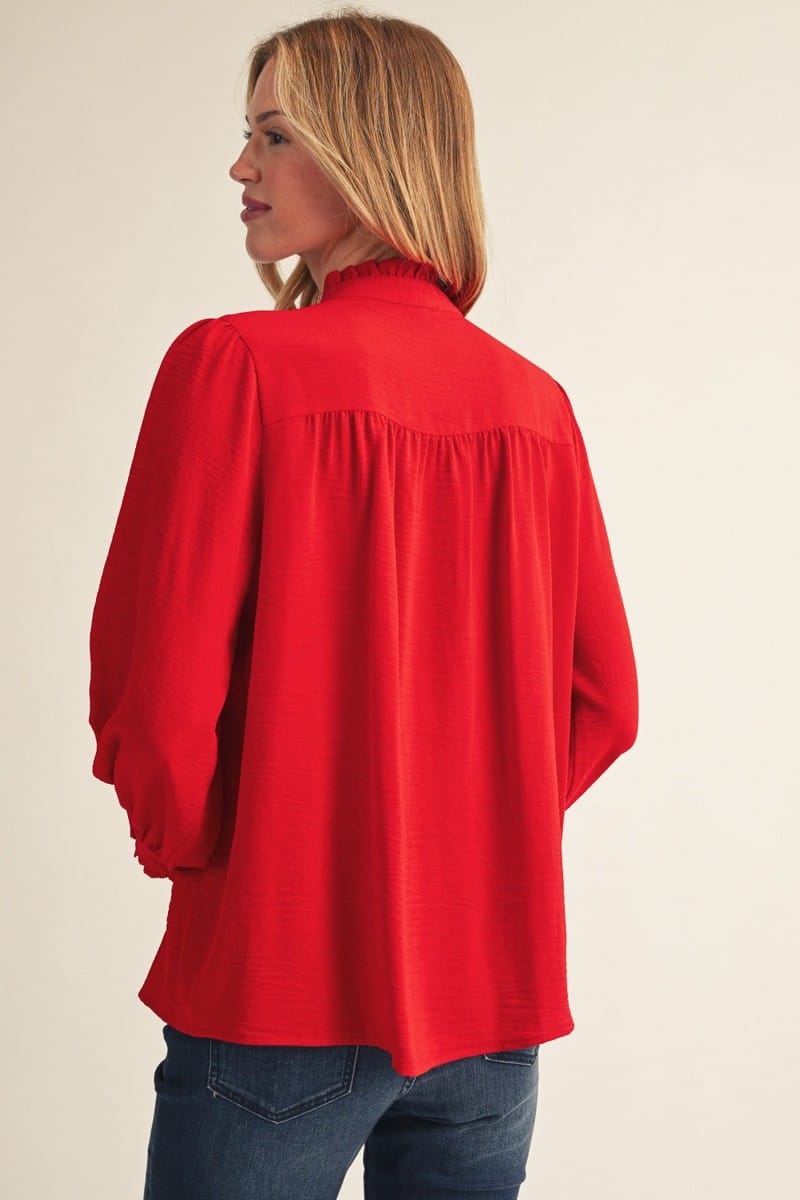 Jodifl Top Esther Pleat Top