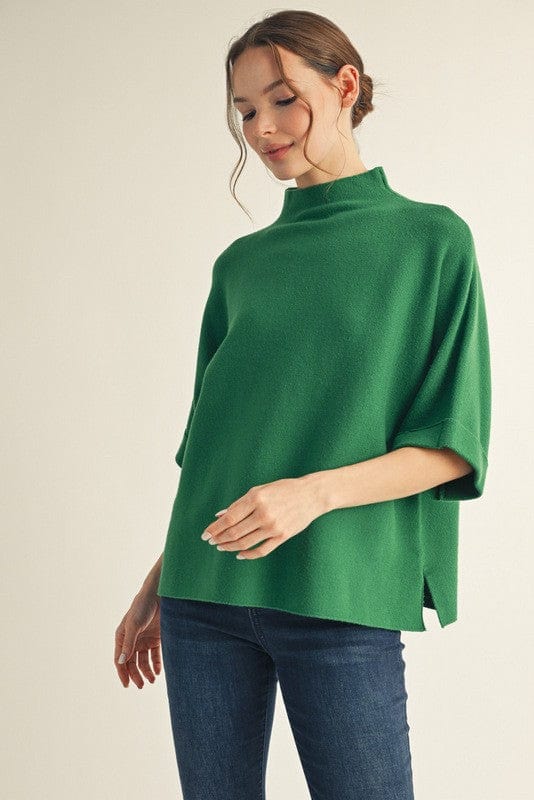 Jodifl Top Hunter Green / S Maryam Soft Sweater Top